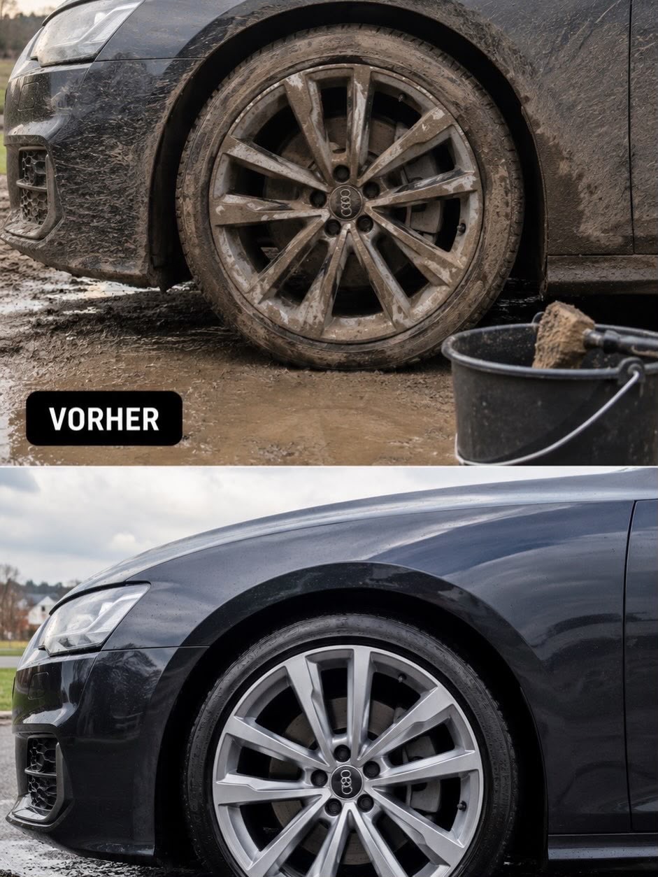 Audi Felge Vorher Nachher